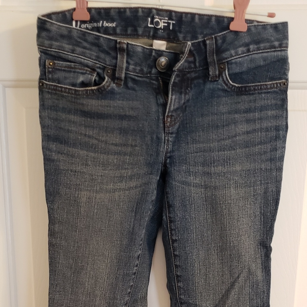 Loft boot cut jeans